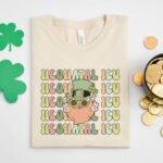 Retro NICU Leprechaun T-Shirt - Image 4